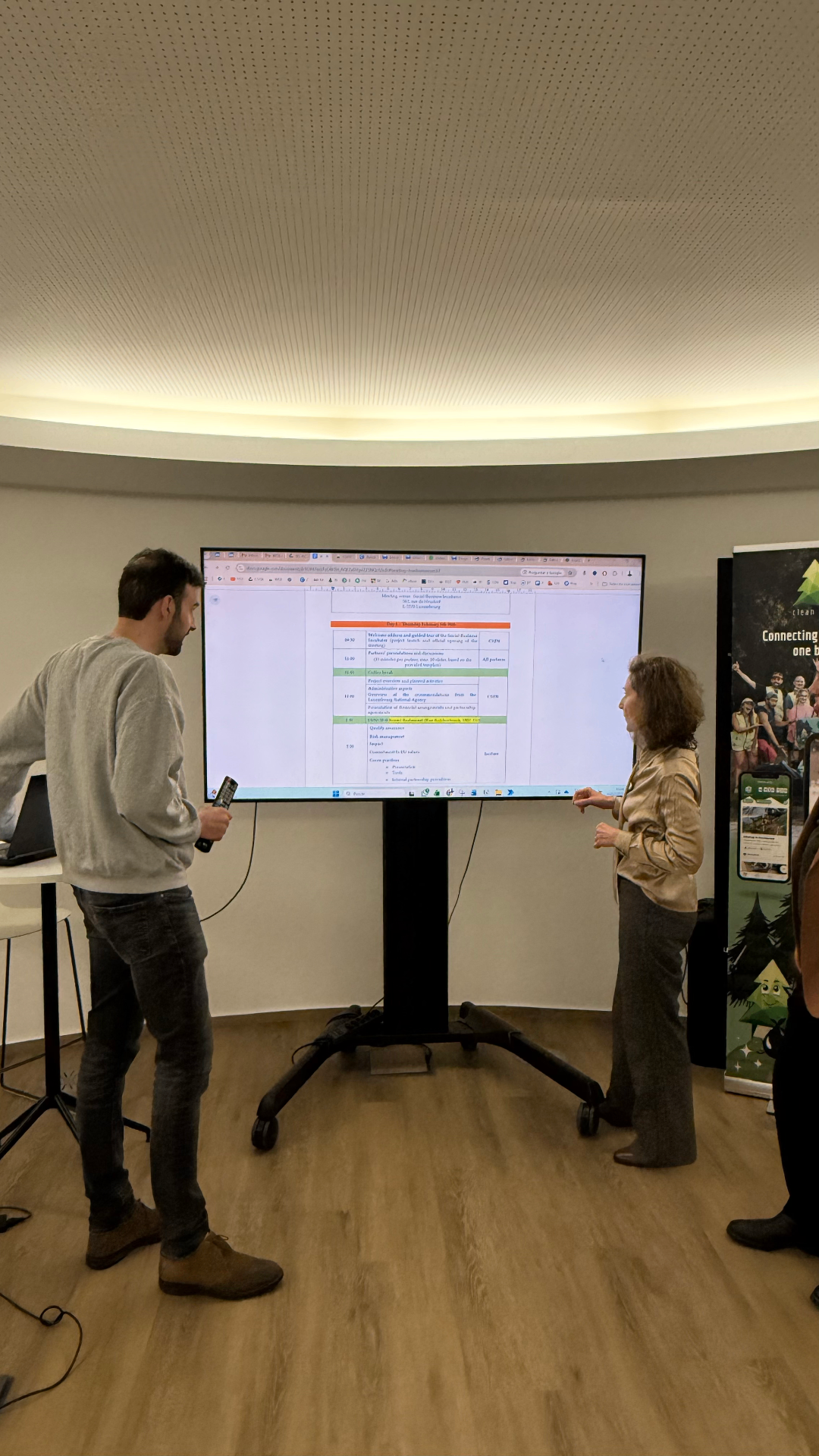 Présentation du programme du meeting WISE.AI à Luxembourg