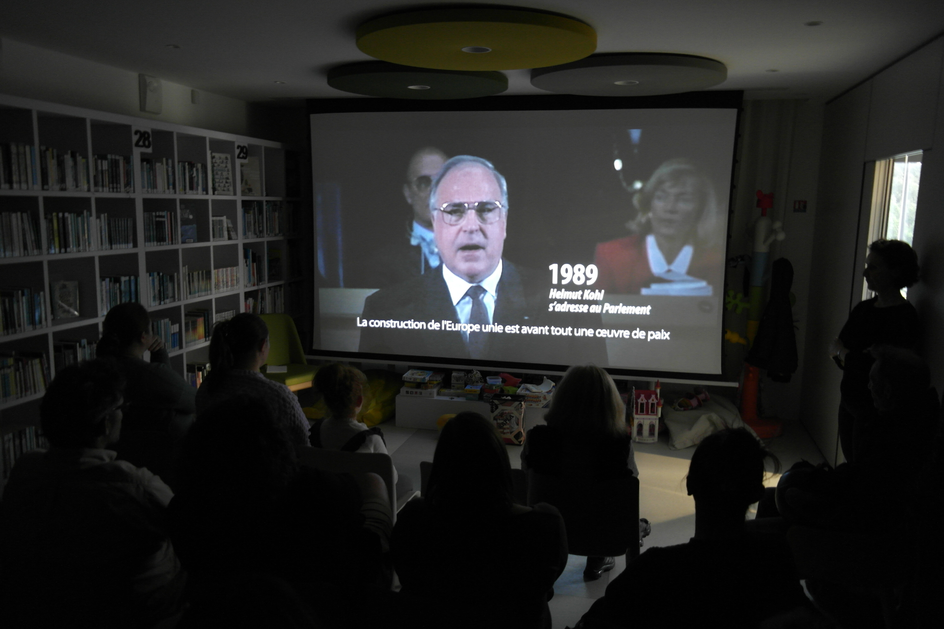 Café de l'Europe | moment de projection